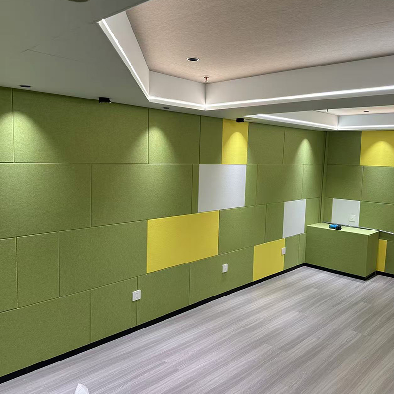 Panel acústico adhesivo artístico en 3D Panel de fibra de poliéster tallado Panel acústico adhesivo artístico en 3D Panel de fibra de poliéster tallado