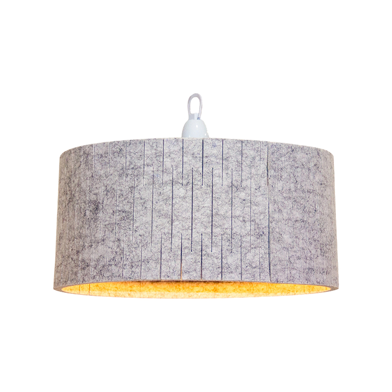 Lámpara acústica fonoabsorbente de techo con diseño decorativo y respetuosa con el medio ambiente Lámpara acústica fonoabsorbente de techo con diseño decorativo y respetuosa con el medio ambiente