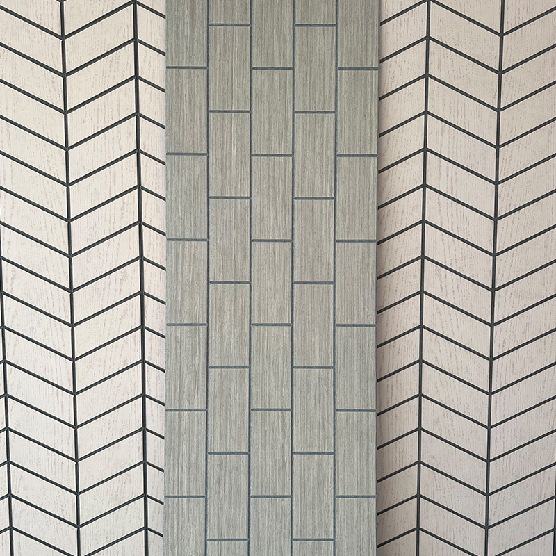 Panel acústico de espuma con chapa de madera Diseño industrial para paredes de apartamentos y espacios comerciales