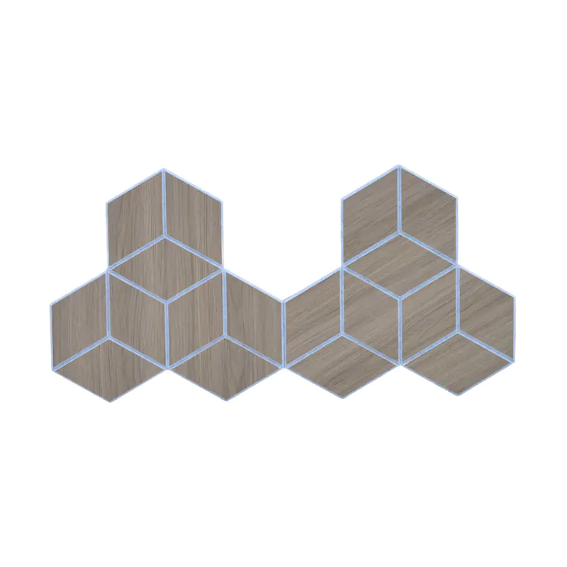 Panel acústico de PVC con diseño moderno Solución premium para paredes y techos en hogares, oficinas, escuelas y hoteles