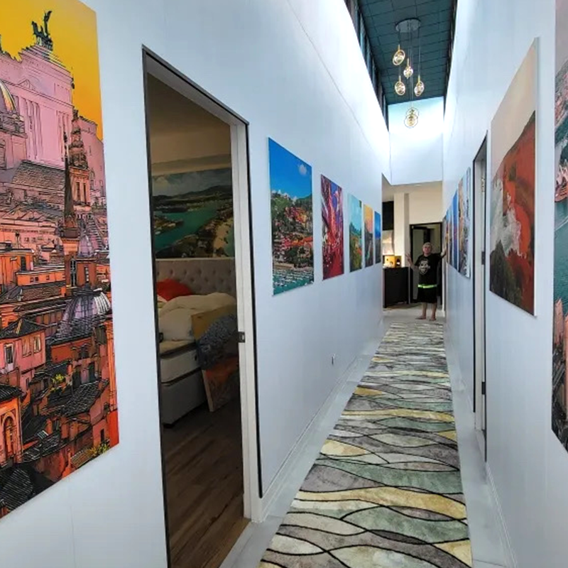 Panel mural acústico de transferencia de calor HD Personalizable, reductor de ruido, ideal para escuelas y auditorios Panel mural acústico de transferencia de calor HD Personalizable, reductor de ruido, ideal para escuelas y auditorios